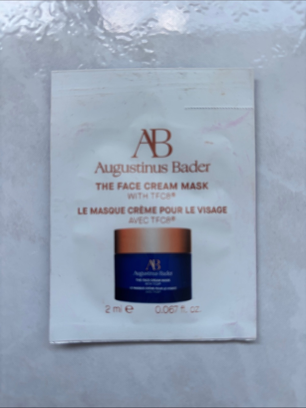 New Augustinus Bader The Face Cream Mask Sample